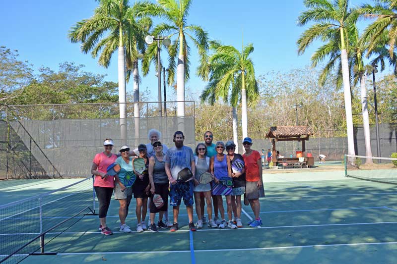pickleball players in costa rica