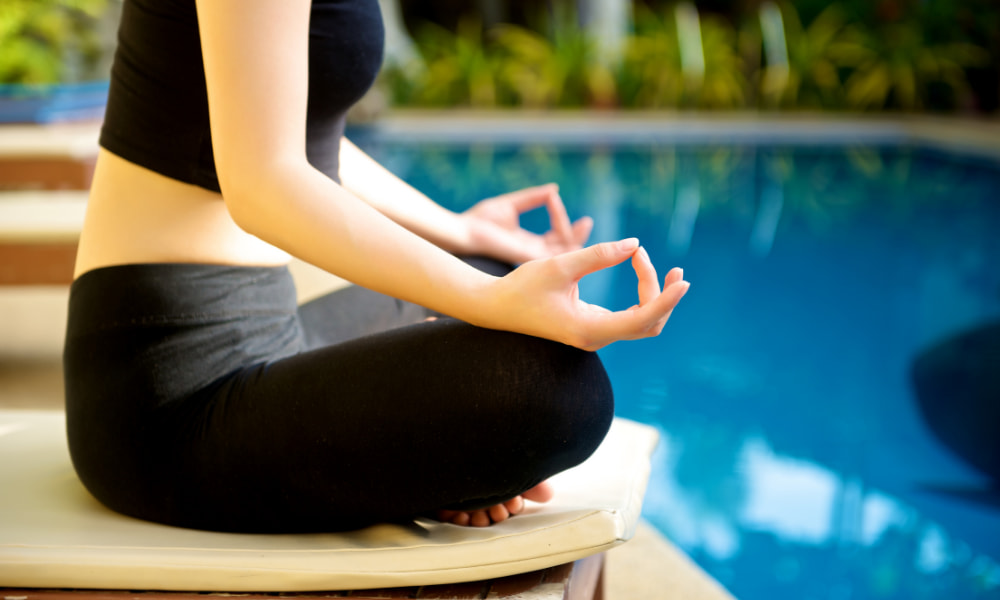 Yoga Retreat by the Pool