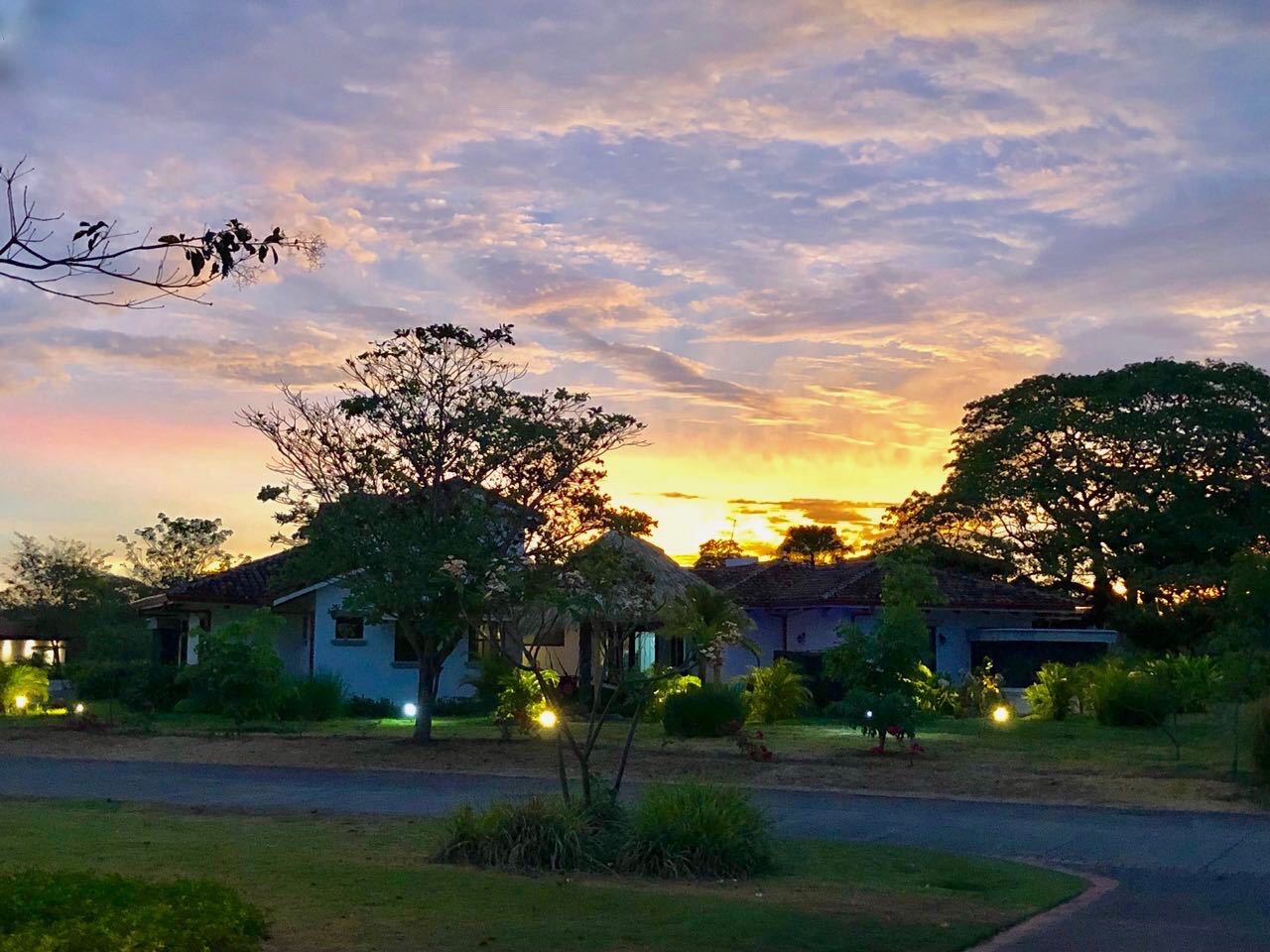 Costa Rica luxury retreats sunset