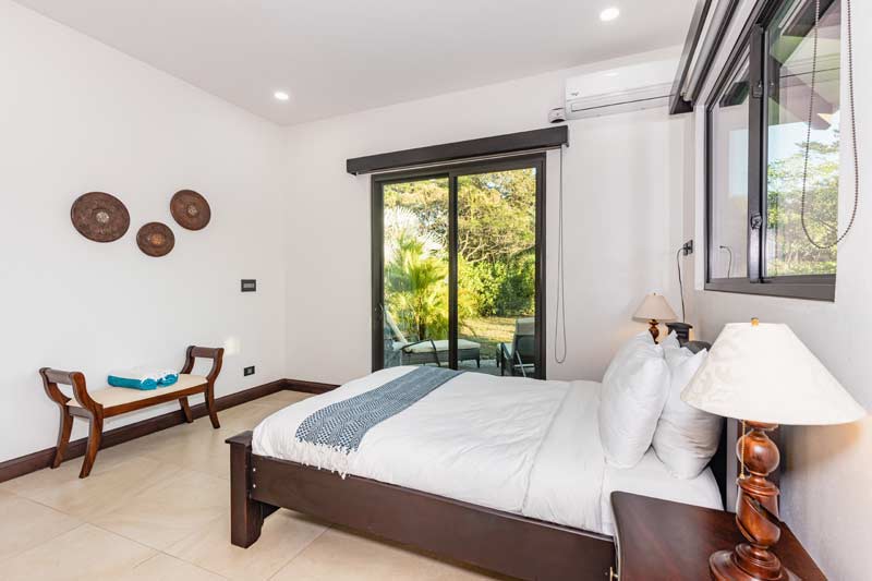 bedroom at pura vida house
