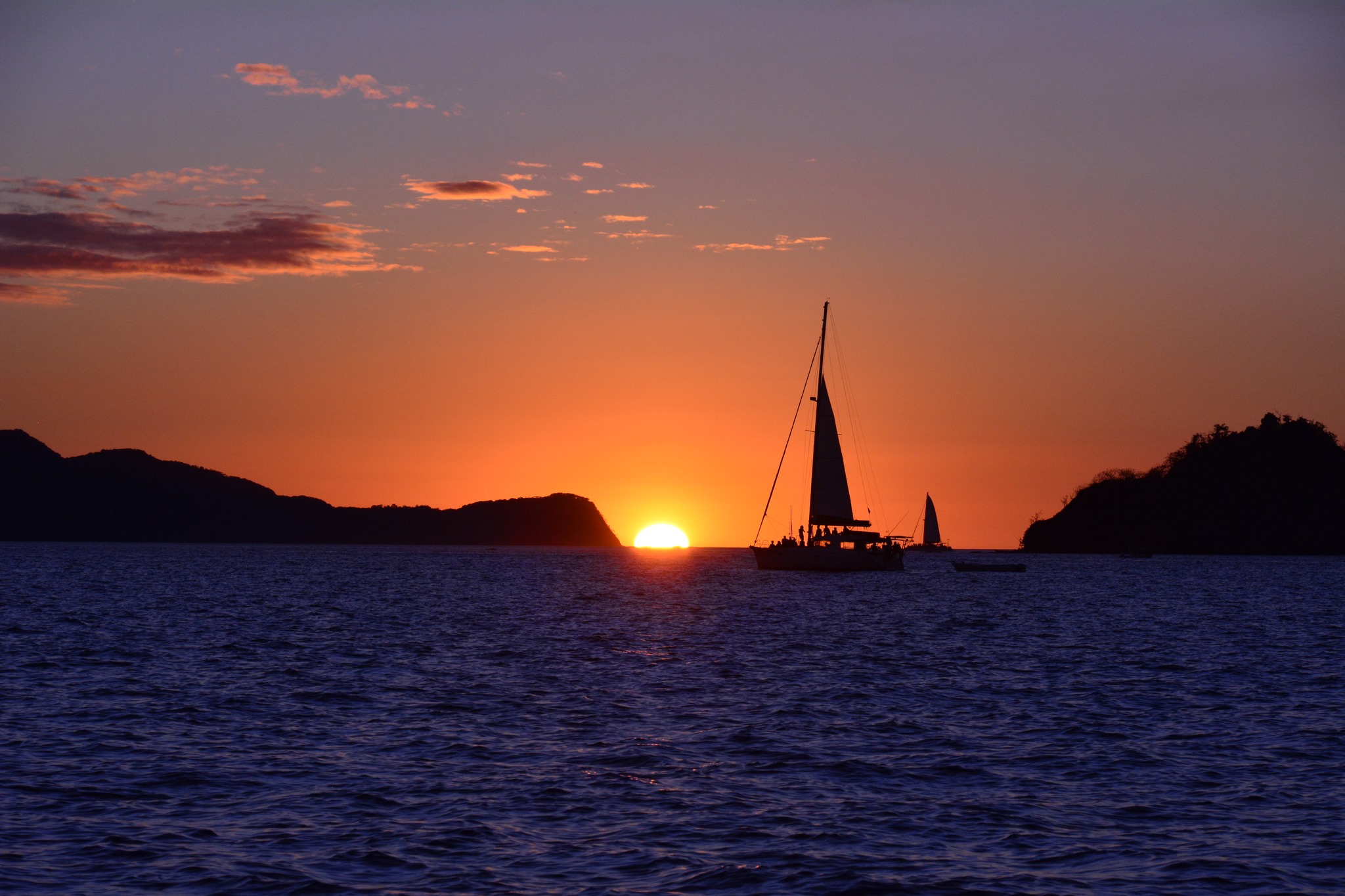 sail into sunset photo
